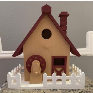 Windmill Wooden Birdhouse